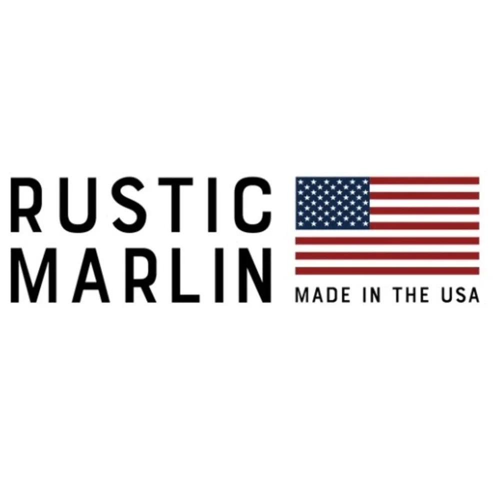 Rustic Marlin Welcome Sign Camping RV Mountain Black Lab Wall Decor Made in USA